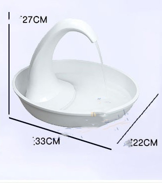 Pet Drinking Fountain Cat Feeding Water Flowing Fountain - Image 7