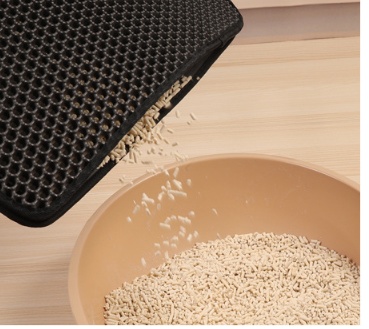 Pet Cat Litter Mat Pet Supplies EVA Double Cat Litter Mat - Image 7